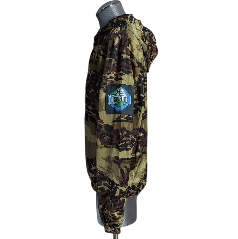 Givenchy | NWT Camo Cheetah Jacket | Khaki | Full Zip | Windbreaker | Rare - Picture 5 of 16